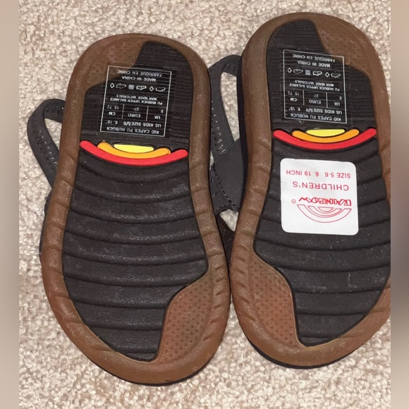 Rainbow Kid Cape PU Nubuck Flip Flop Sandal, Size 5/6 🩴NWT - Picture 7 of 8